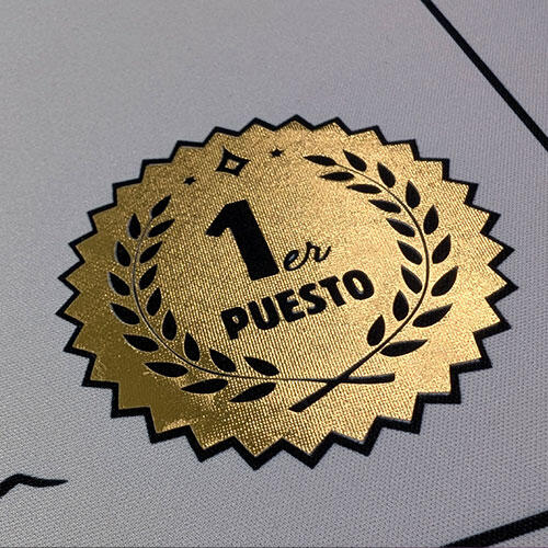 Detalle Tapete Dorado